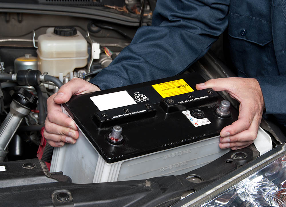 changing car battery